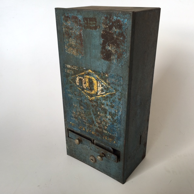 STORAGE, Dispenser - Blue Metal